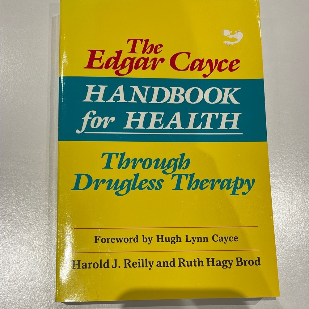 Handbook for health through drugless therapy by Edgar Cayce book